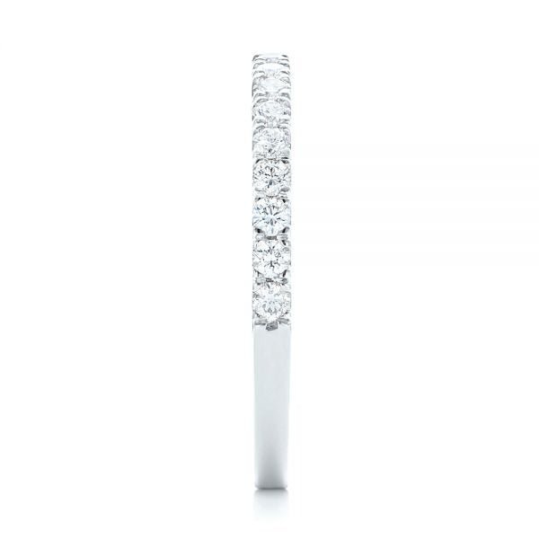 Round Cut Moissanite Wedding Eternity Diamond Band  customdiamjewel   