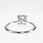 Elongated Cushion Cut Moissanite Engagement Ring  customdiamjewel   