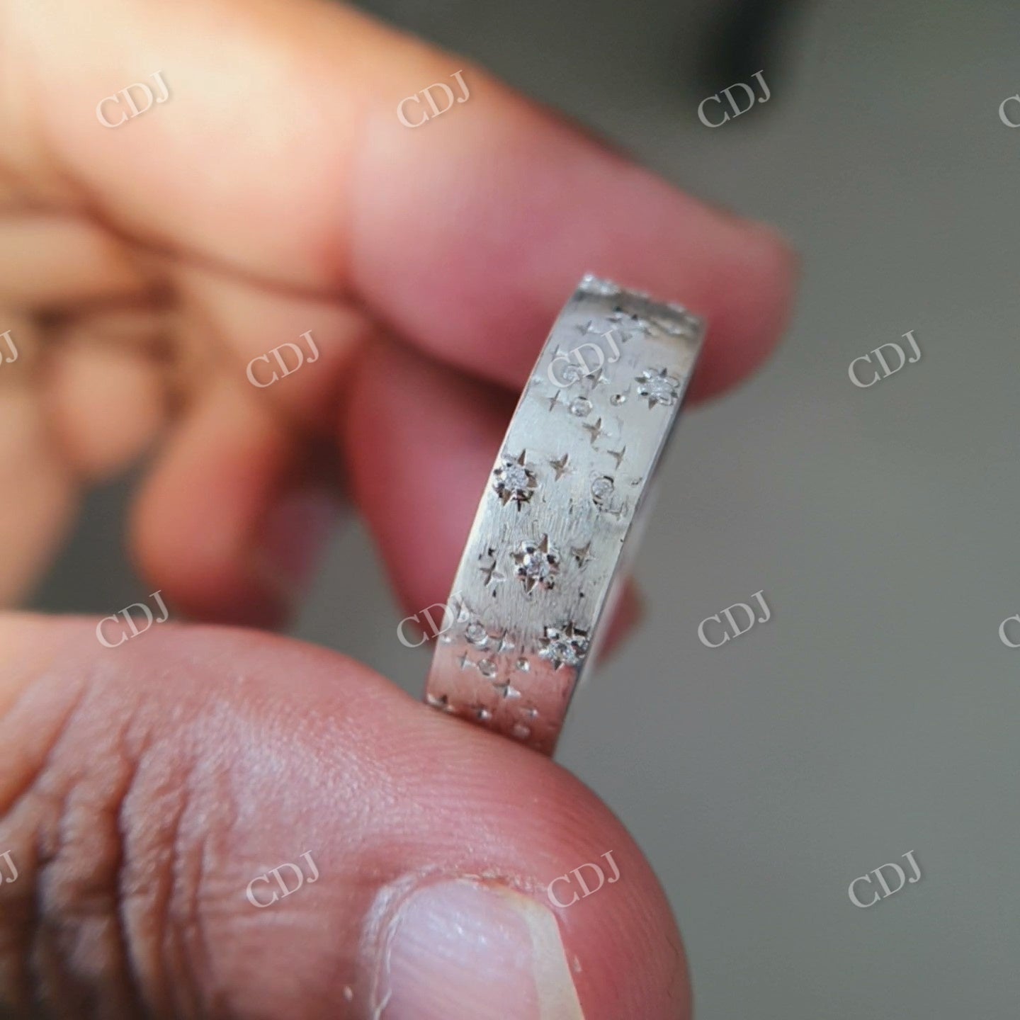 7mm Men's Matching Ring Size 12.50 US Material Sterling Silver  customdiamjewel   