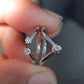 Curved Moissanite Open Shank Stacking Wedding Band  customdiamjewel   