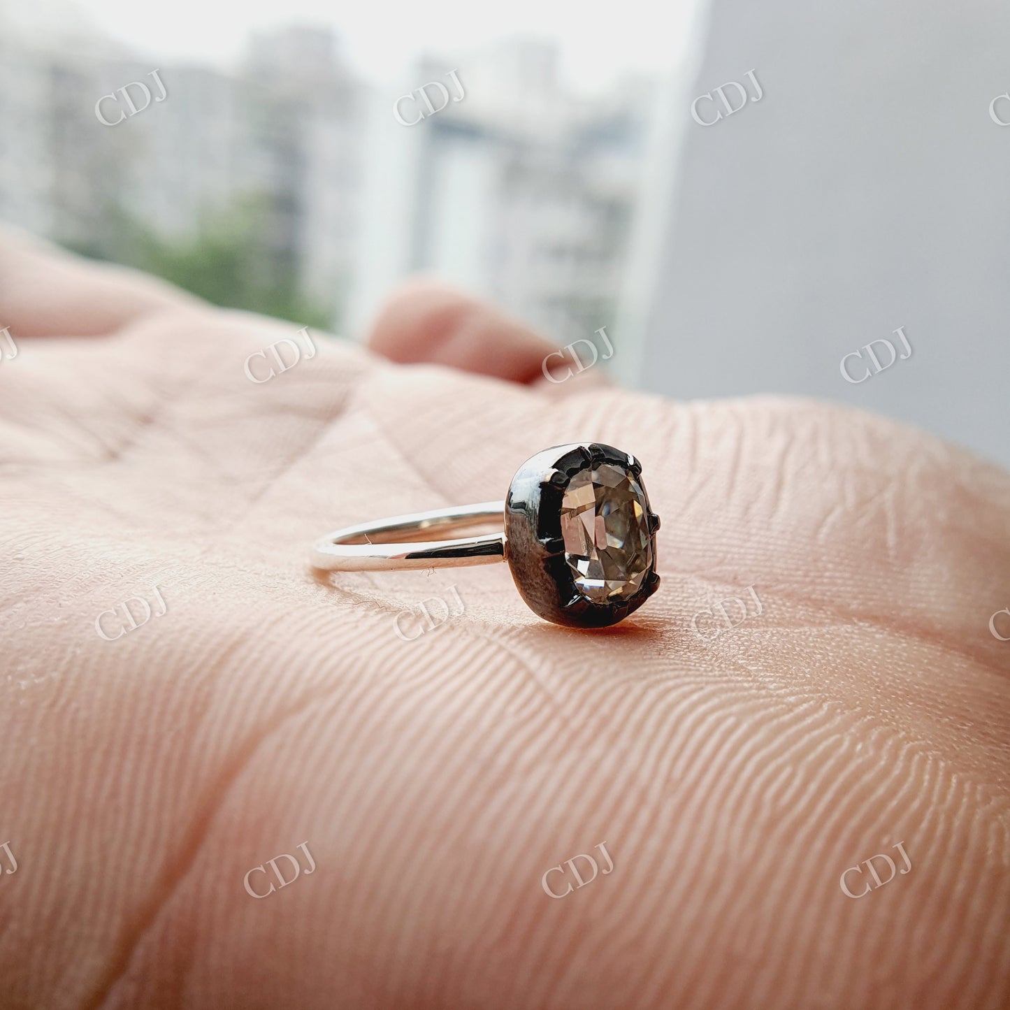 Georgian Victorian Style Engagement Ring customdiamjewel