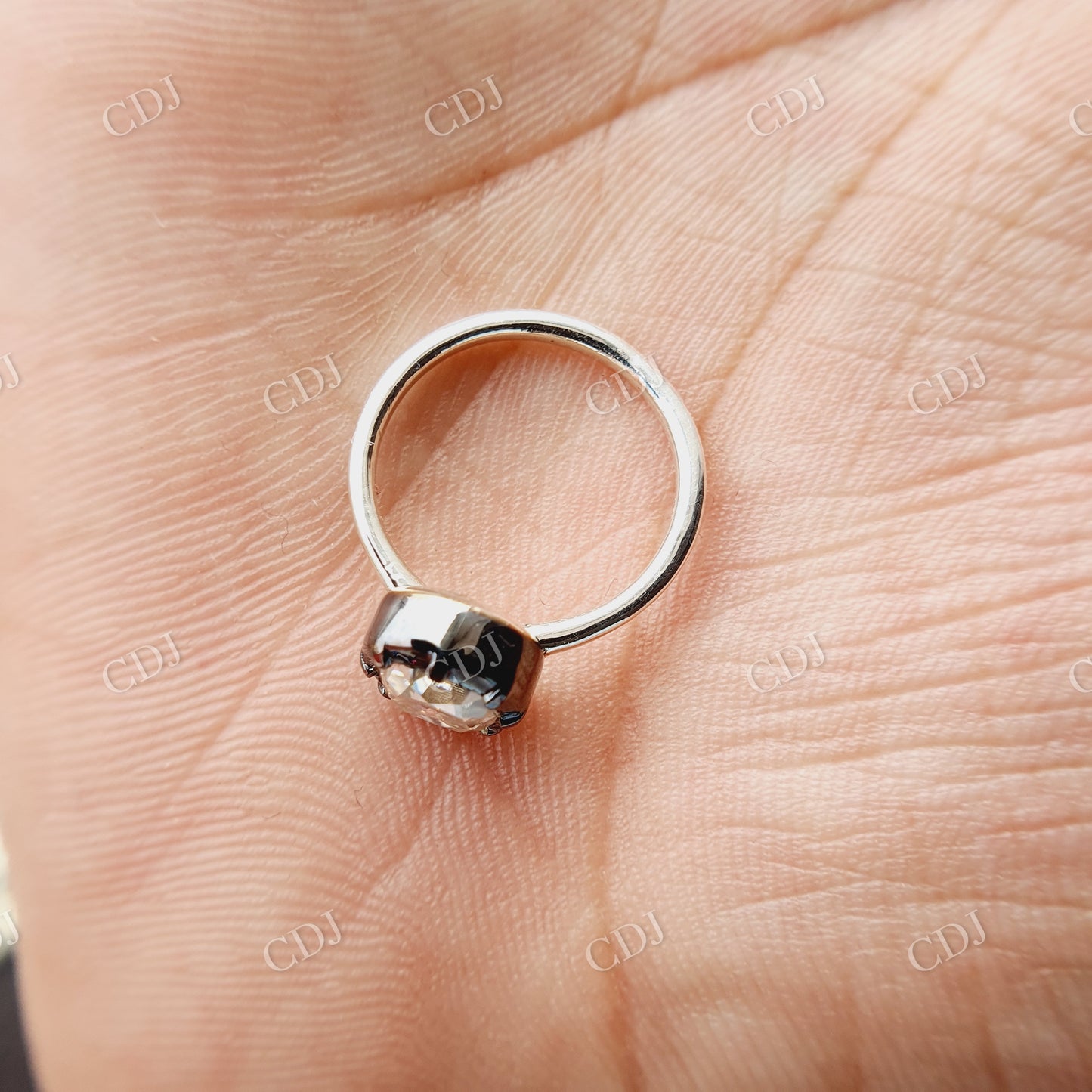 Georgian Victorian Style Engagement Ring customdiamjewel