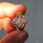 1.5 CT Pear Cut Moissanite Bridal Set  customdiamjewel   