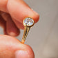 Round Solitaire Moissanite Men's Engagement Ring  customdiamjewel   
