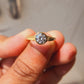 Round Solitaire Moissanite Men's Engagement Ring  customdiamjewel   