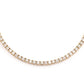 Prong Set Diamond Fully Iced Tennis Necklace  customdiamjewel   