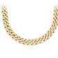 Iced Out Cuban Link Chain Necklace Rapper Men  customdiamjewel   