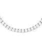 9.00CTW Diamond Men's Tennis Necklace  customdiamjewel   