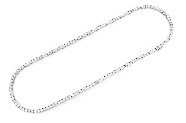 9.00CTW Diamond Men's Tennis Necklace  customdiamjewel   