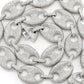 Diamond White Gold Plated Mariner Link Necklace  customdiamjewel   