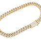 3 Row Diamond Cuban Chain Hip Hop Necklace  customdiamjewel   
