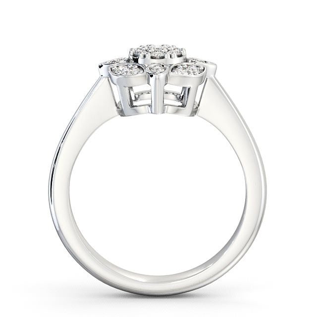 Antique 0.20CTW Milgrain Round Lab Grown Diamond Promise Ring  customdiamjewel   