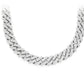 Iced Out Cuban Link Chain Necklace Rapper Men  customdiamjewel   