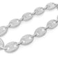 Diamond Mariner Cuban Link Chain Necklace  customdiamjewel   