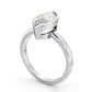 1.00 CT Marquise Lab Grown Diamond Solitaire Ring