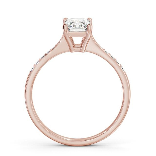0.70CTW Radiant Lab Grown Diamond Engagement Ring