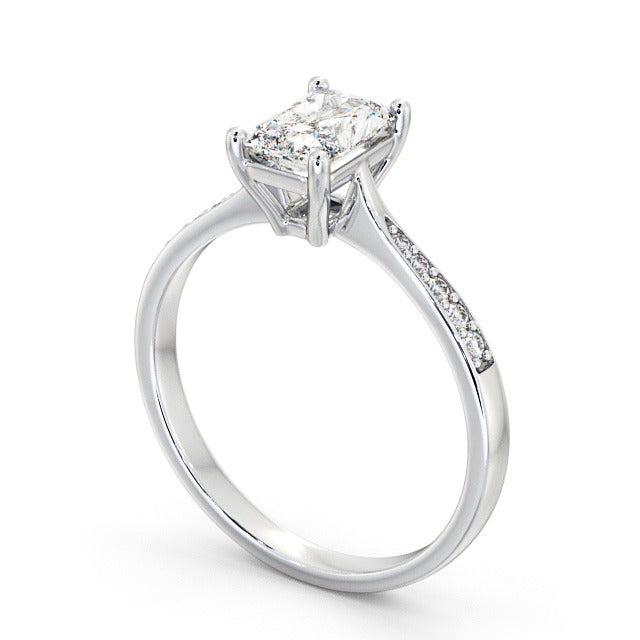 0.70CTW Radiant Lab Grown Diamond Engagement Ring  customdiamjewel   