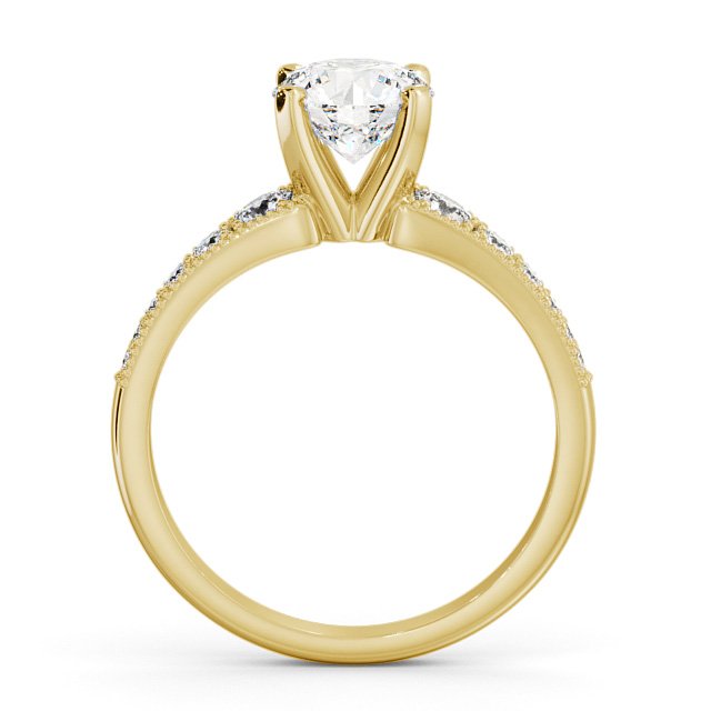 Round 1.50CT Lab Grown Diamond Engagement Ring  customdiamjewel   