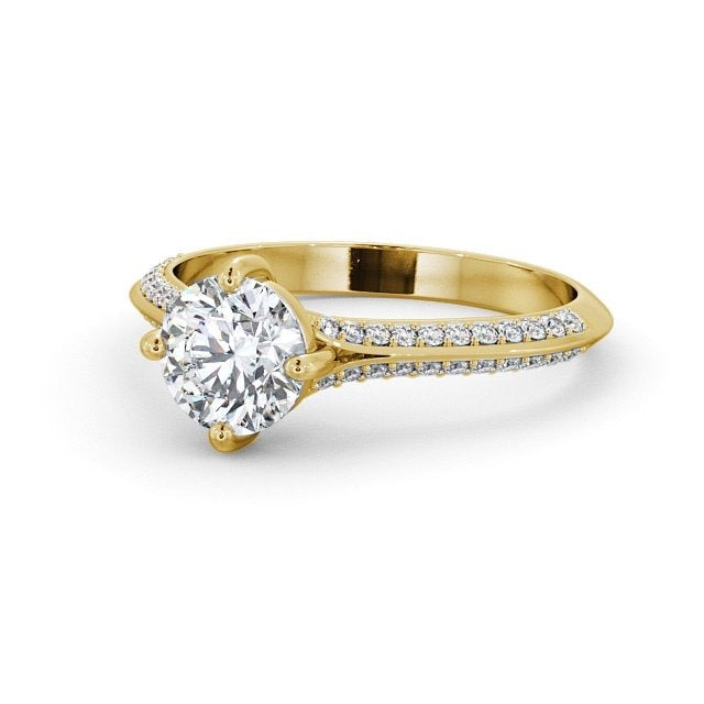 Designer 1.50CTW Round Lab Grown Diamond Ring