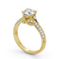 2.00CT Vintage Style Cluster Lab Grown Diamond Ring  customdiamjewel   