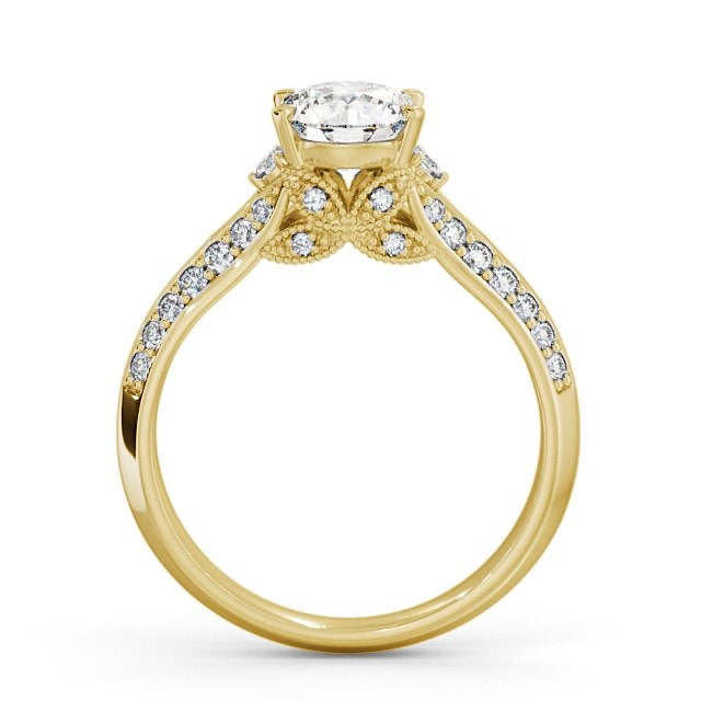 2.00CT Vintage Style Cluster Lab Grown Diamond Ring  customdiamjewel   