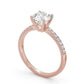 1.0CTW Round Cut Eternity Lab Grown Diamond Ring  customdiamjewel   