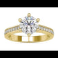 Antique Round 1.60CTW Diamond Wedding Ring