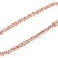 Round Diamond 12mm Miami Cuban Chain Necklace  customdiamjewel   