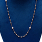 Diamond Rosary Bead Chain Women Necklace  customdiamjewel   