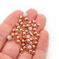 Silver Rose Gold Rosary Bead Women Chain Necklace  customdiamjewel   