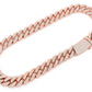 22MM 3 Row Miami Cuban Chain Hip Hop Necklace  customdiamjewel   