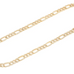 Diamond Figaro Link Chain Iced Out Necklace  customdiamjewel   