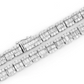 Baguette Diamond Square type Chain Necklace  customdiamjewel   