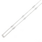Round Bezel Set Diamond daily wear chain Necklace  customdiamjewel   