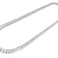 New Style Baguette Cut Diamond Chain Necklace  customdiamjewel   
