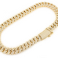 Baguette Diamond Hip Hop Cuban Chain Necklace  customdiamjewel   