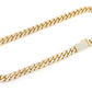 2 Row Miami Cuban Chain Iced Out Necklace  customdiamjewel   