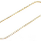 Round Cut Diamond Prong Set Tennis Necklace  customdiamjewel   