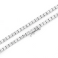 Simple Round Diamonds Tennis Necklace  customdiamjewel   