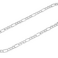 Diamond Figaro Link Chain Iced Out Necklace  customdiamjewel   