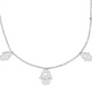 Hand of Hamsa Necklace with Stone Diamond  customdiamjewel   