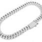 Baguette Diamond Hip Hop Cuban Chain Necklace  customdiamjewel   