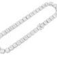 Round & Baguette Rectangle Halo Cuban Chain Necklace  customdiamjewel   