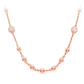 Diamond Rosary Bead Chain Women Necklace  customdiamjewel   