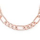 Diamond Figaro Link Chain Iced Out Necklace  customdiamjewel   