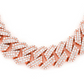 Baguette Diamond Hip Hop Cuban Chain Necklace  customdiamjewel   