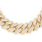 Baguette Diamond Hip Hop Cuban Chain Necklace  customdiamjewel   
