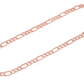 Diamond Figaro Link Chain Iced Out Necklace  customdiamjewel   