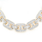 Baguette Diamond Mariner Hip Hop Iced Out Necklace  customdiamjewel   