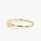 Single Natural Diamond Evil Eye Stacking Wedding Ring  customdiamjewel   